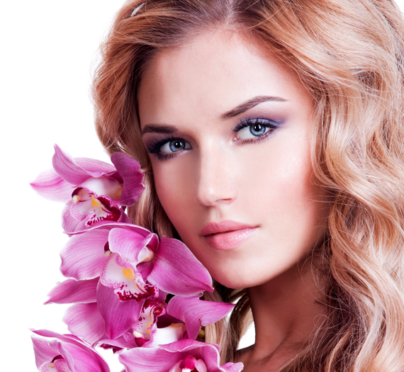 girl's beauty after cryotherapy