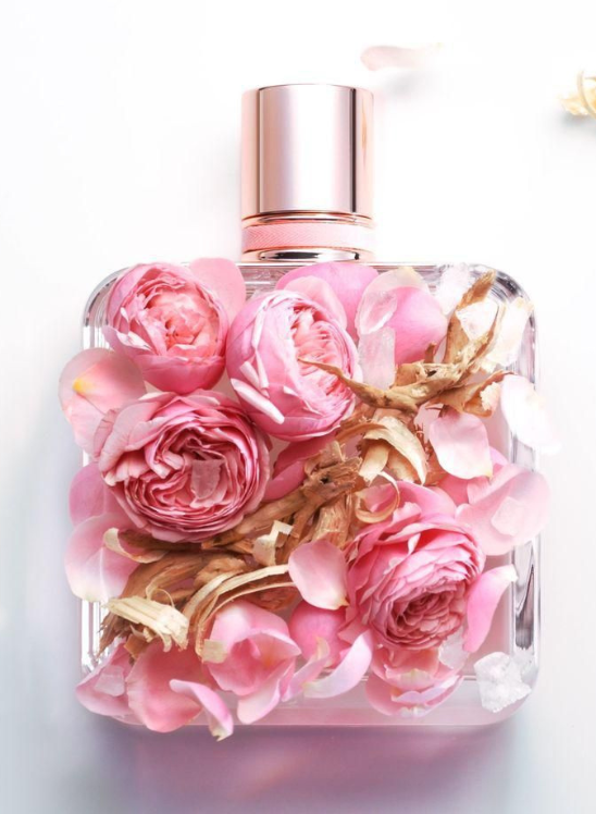 Floral Perfume Bottle